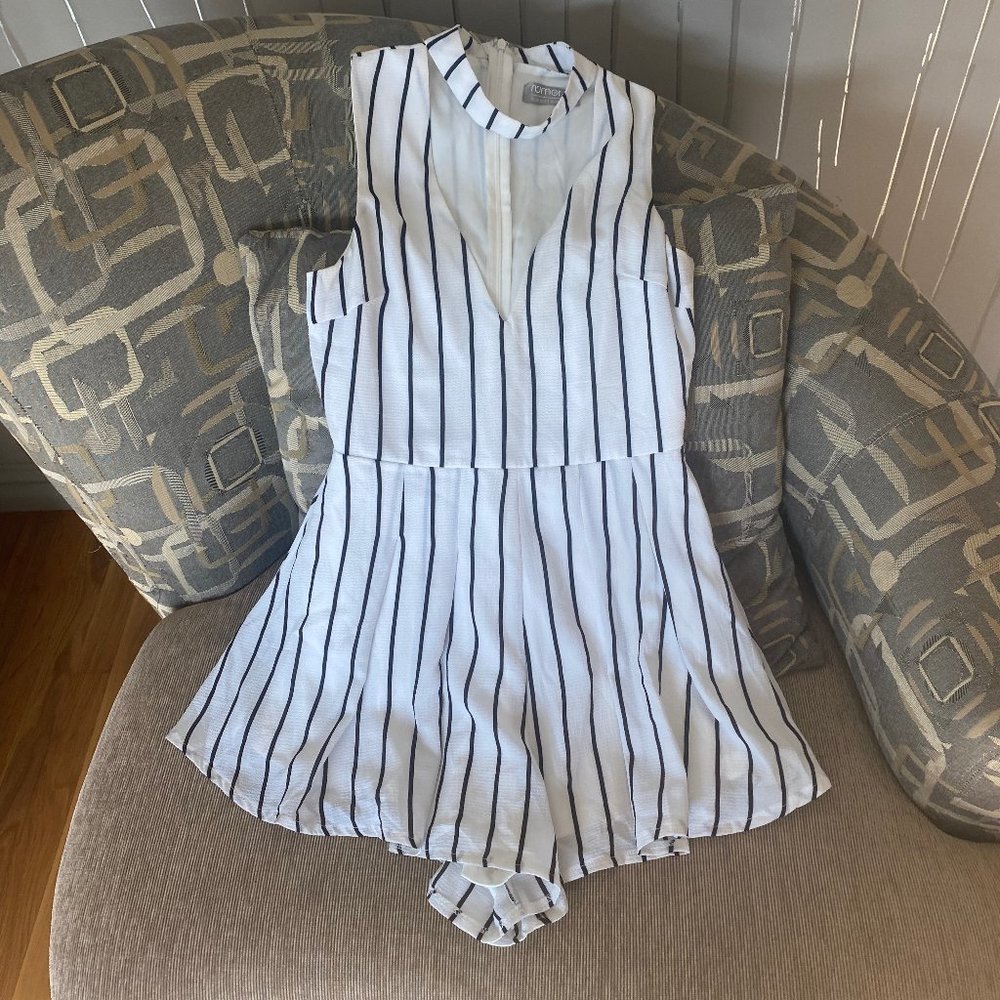 Rumor Boutique Stripped Romper